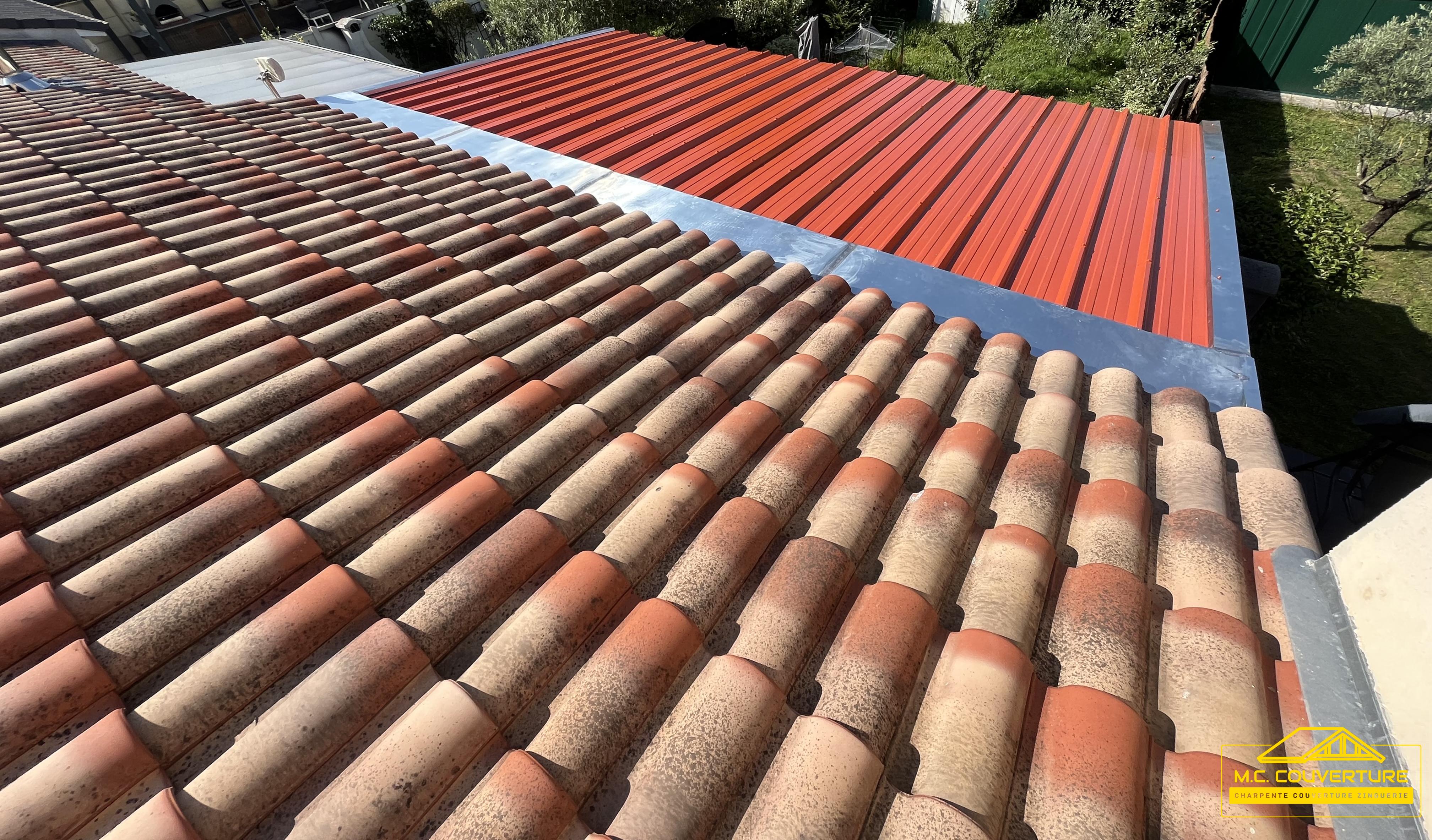 Extension de toiture